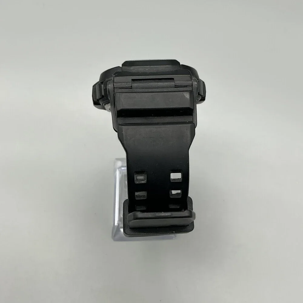 Casio G-Shock GD-350 Mens Watch 50mm Gray Digital Black Resin Alarm New Battery